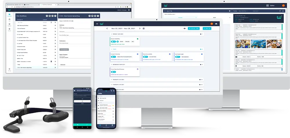 WorkfloPlus on Mobile, Desktop and Wearable