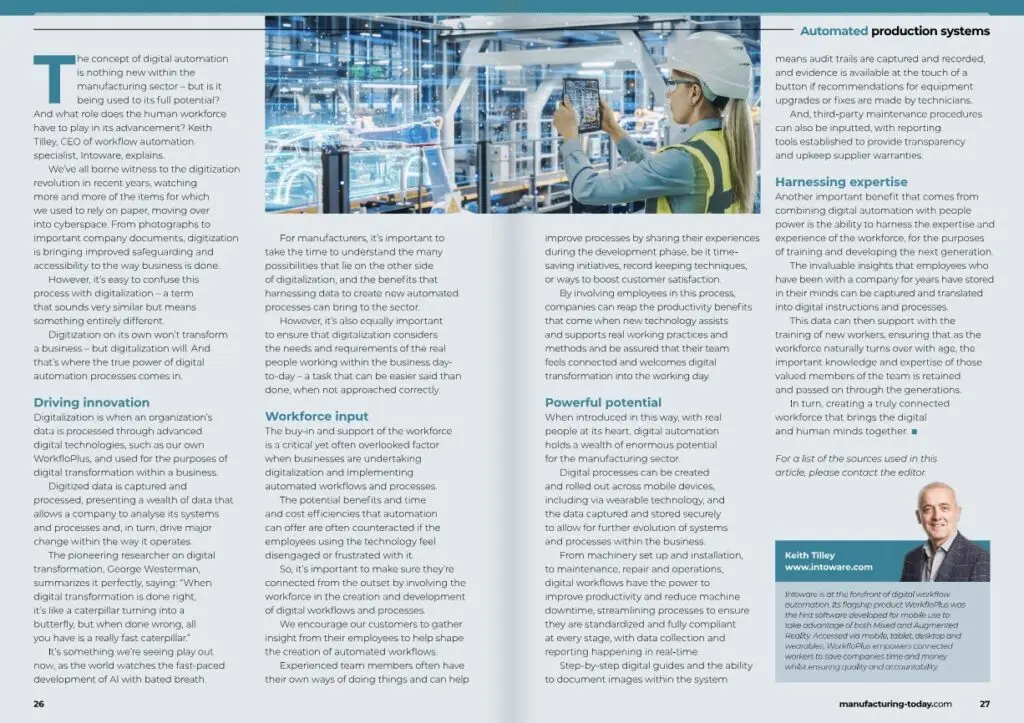 People Power - Manufacturing Today July 2023