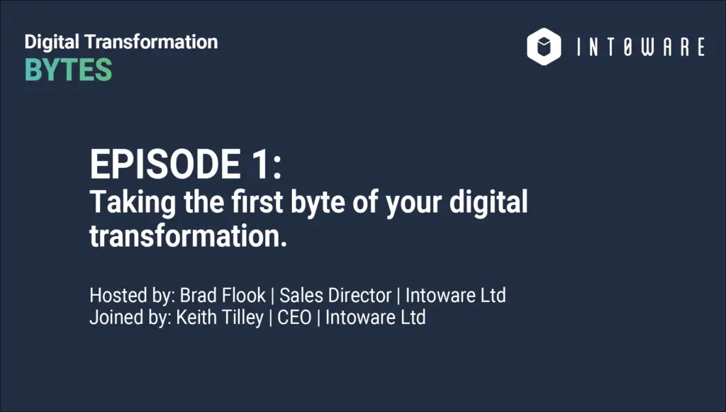 Digital Transformation Bytes Episode 1