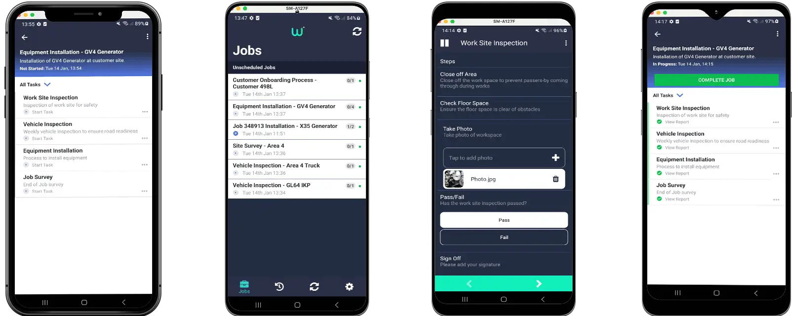 WorkfloPlus on Mobiles