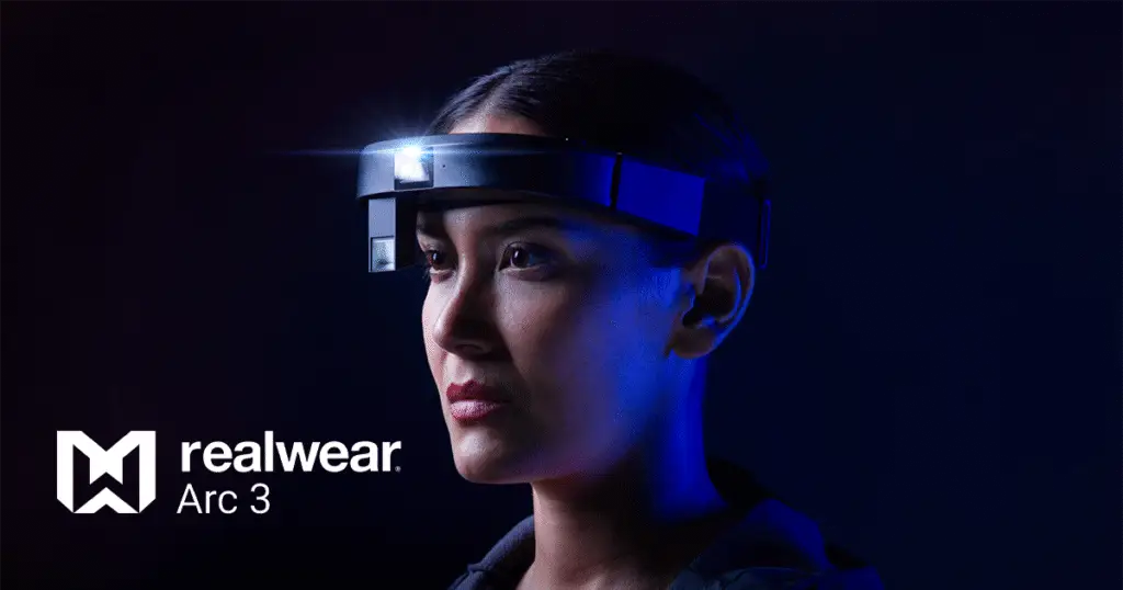 RealWear Arc 3 Header with WorkfloPlus