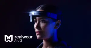 RealWear Arc 3 Header with WorkfloPlus