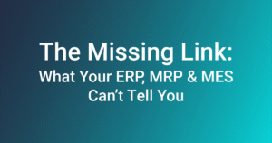 Manufacturing Execution Layer