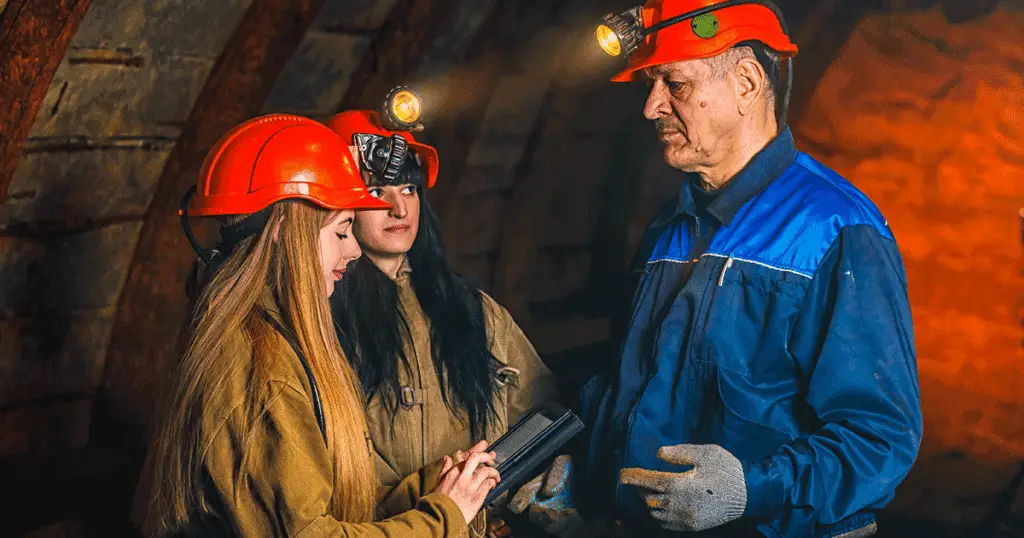 Training in mining