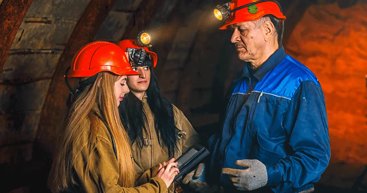 Training in mining