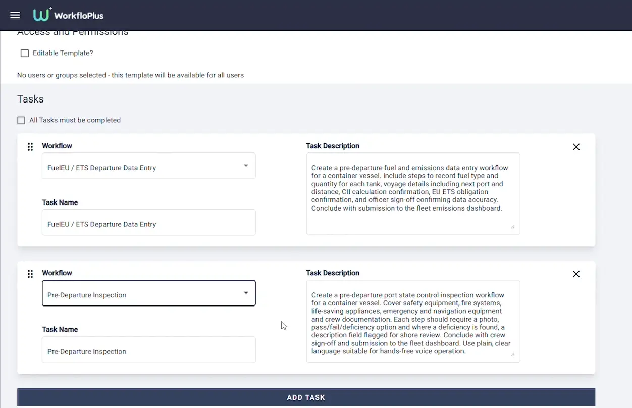 Manage RealWear Tasks