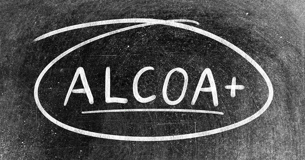 Principles of ALCOA+